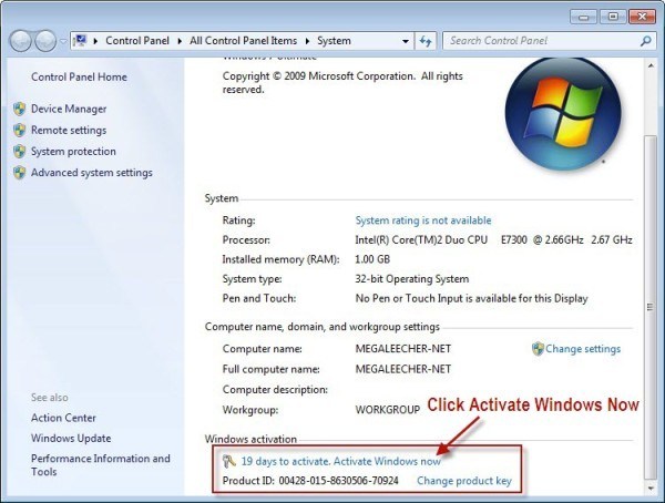 Windows 7 key generator online